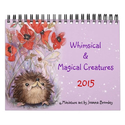 Whimsical  Magical Creatures Calendar