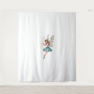 Whimsical Magical Fairy Tapestry