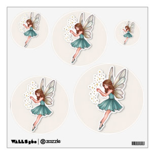 Whimsical Magical Fairy Wall Decal