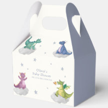 Whimsical Magical Little Stars Dragon Baby Shower