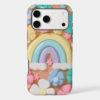 Whimsical Marshmallow Blooms - Vibrant Phone Case