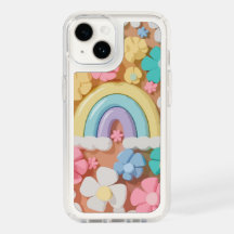 Whimsical Marshmallow Blooms - Vibrant Phone Case