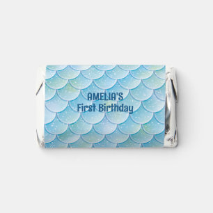 Whimsical Mermaid Under the Sea Birthday Hershey's Miniatures