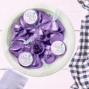 Whimsical Mermaid Under The Sea Birthday Thank You Hershey®'s Kisses®