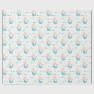 Whimsical Mermaid Wrapping Paper