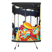 Whimsical Merry Go Round Carousel Horse Tripod Lamp (Left)