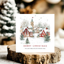 Whimsical Minimalist Country Christmas Corporate