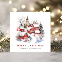 Whimsical Minimalist Country Christmas Corporate