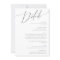 Whimsical Minimalist Script All In One Wedding