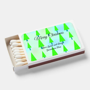 Whimsical Modern Trees Matchboxes