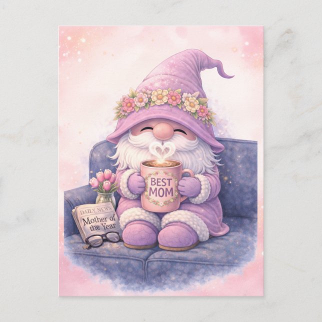 Whimsical Mom Appreciation Card (Front)
