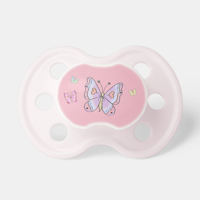 butterfly pacifier