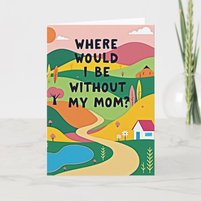 Whimsical Moms Gratitude Card (Front)