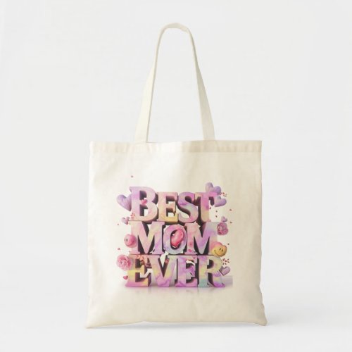  Whimsical Mother Day Hearts Flowers 3_d AP72 Tote Bag