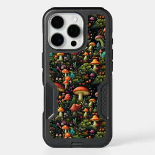 Whimsical Mushroom Design - Fairycore Aesthetic iPhone 16 Pro Case