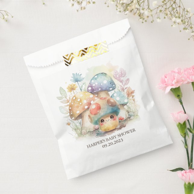 Whimsical Mushroom Favor Bag (Sealed)