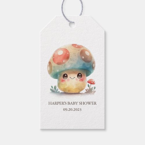 Whimsical Mushroom Gift Tags