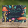 Whimsical Mushroom Woodland Forest Baby Shower Invitation