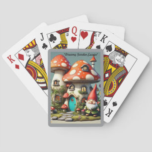 "Whimsical Nature Escape" Poker Cards