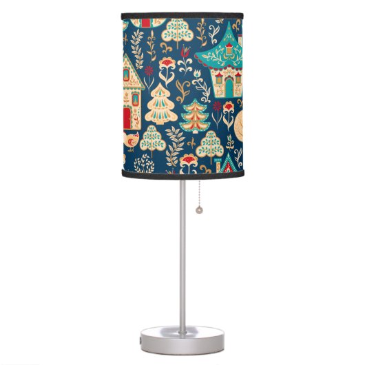 Whimsical Nordic Houses | Scandinavian Table Lamp (Left)