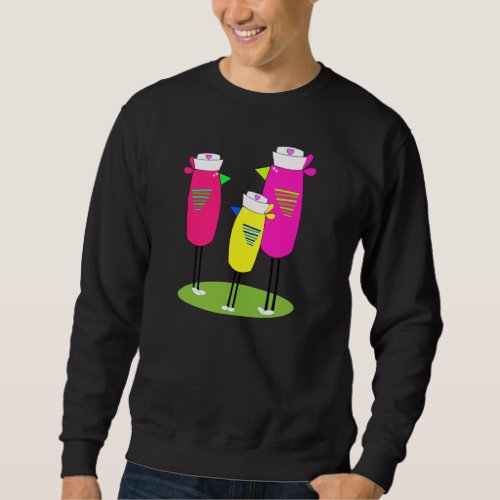 Whimsical Nurse Sweatshirt