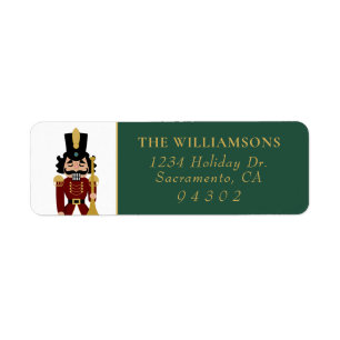 Whimsical Nutcracker in Green Label