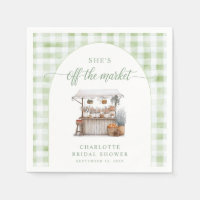 Whimsical Off the Market Farmer Bridal Shower