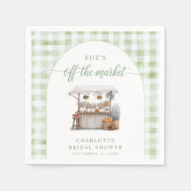 Whimsical Off the Market Farmer Bridal Shower