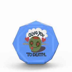 Whimsical "Olive My Heart" Funny Face Design Award