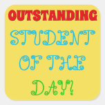 [ Thumbnail: Whimsical "Outstanding Student of The Day!" Sticker ]