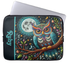 Whimsical Owl Faux Embroidery