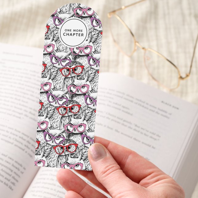 Whimsical Owl Readers Bookmarks (Hand)