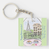 Whimsical Paris Eiffel Tower RETIREMENT