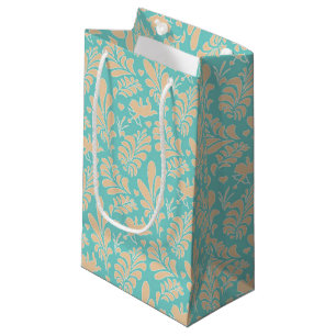 Whimsical Pastel Floral Valentine Small Gift Bag