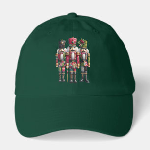 Whimsical Patchwork Christmas Nutcracker Trio Hat