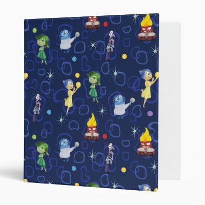 Whimsical Pattern 3 Ring Binder