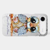 Whimsical Patterned Owl iPod Touch 5g Case (Back (Horizontal))