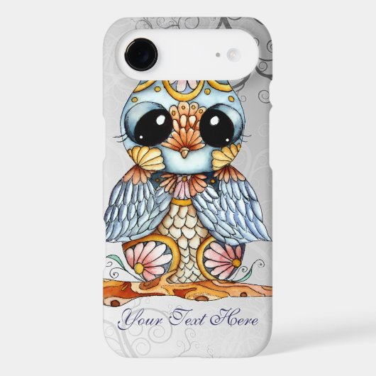 Whimsical Patterned Owl iPod Touch 5g Case (Back)