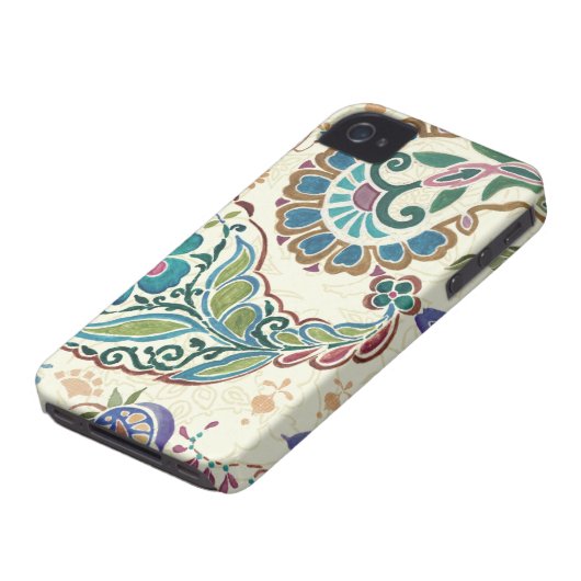 Whimsical Peacock Case-Mate iPhone Case (Bottom)