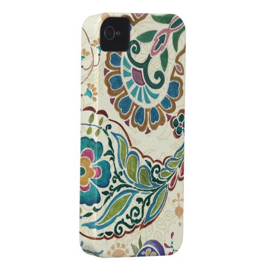 Whimsical Peacock Case-Mate iPhone Case (Back/Right)