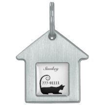 Whimsical Personalized Cat Tag