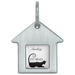 Whimsical Personalized Cat Tag