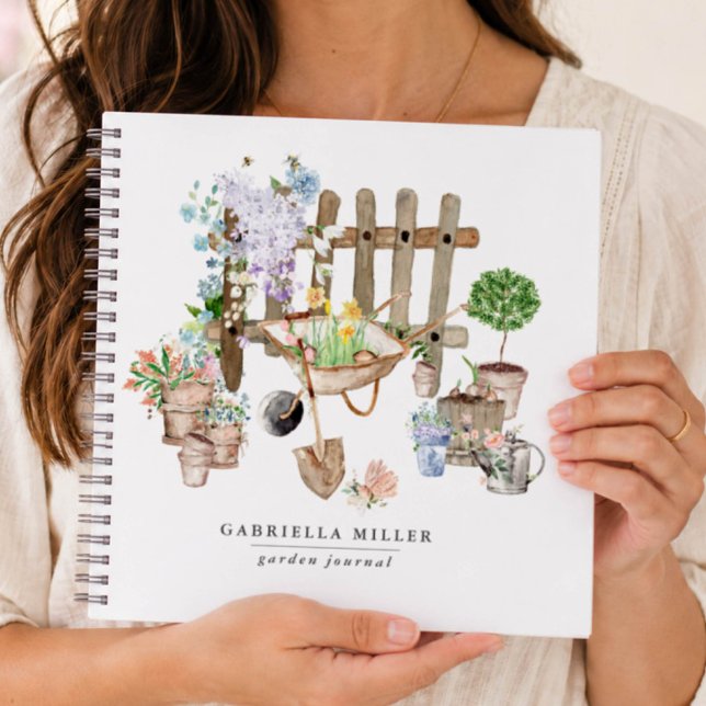 Whimsical Personalized Gardening Journal (Creator Uploaded)