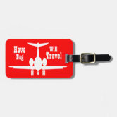 Marry Me Fly Free Pink And White Luggage Tag | Zazzle