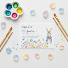Whimsical Peter Rabbit Baby’s First Art Supplies