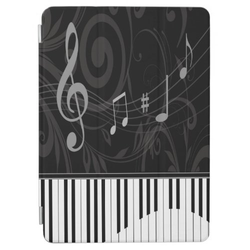 Whimsical Piano and Musical Notes iPad Air Cover