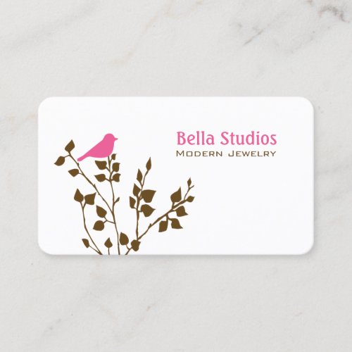 Modern Bird Business Cards