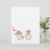Whimsical Pink Bicycle (Standing Front)