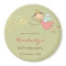Whimsical Pink Fairy Princess Stars Girl Birthday