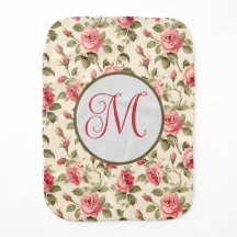 Whimsical Pink Rose Polka Dot